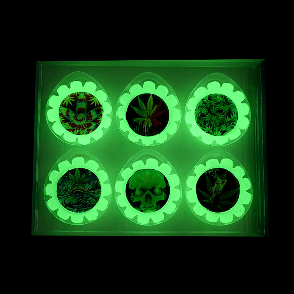 Mixed Graphic Glow in the Dark XH6223B