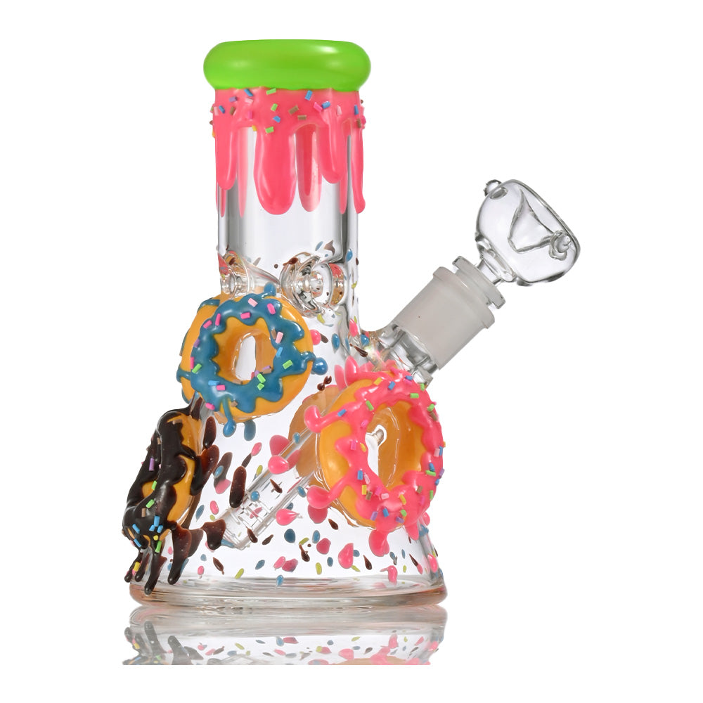 Hipster compact novelty glass piece XJ62 (green) - Smoke Tech One LLC