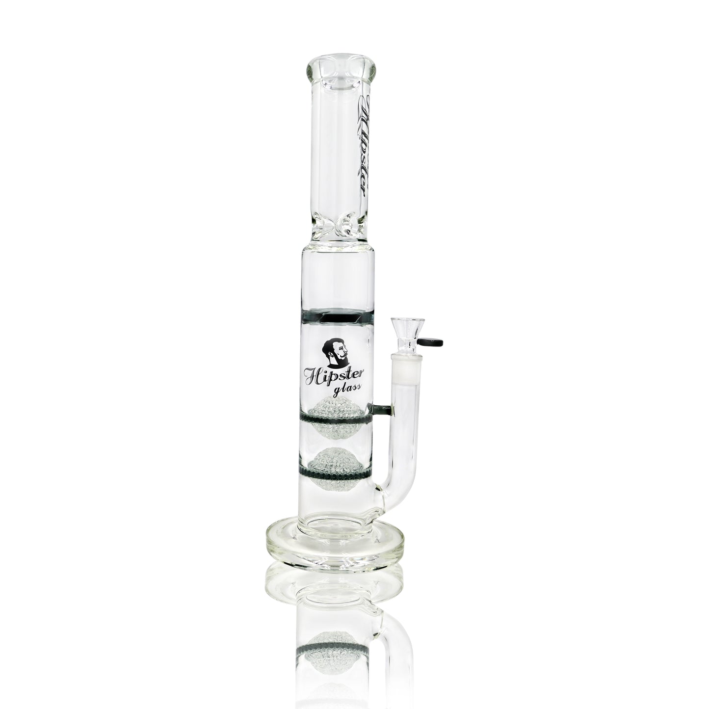 Hipster double diamond-blown honeycomb perc XZ001