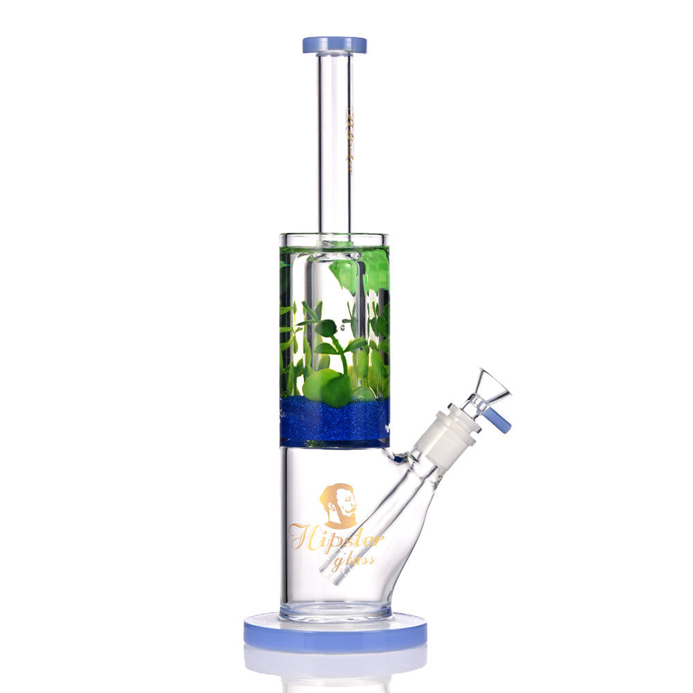 Hipster Tropic Leaf Perc Bong YX041