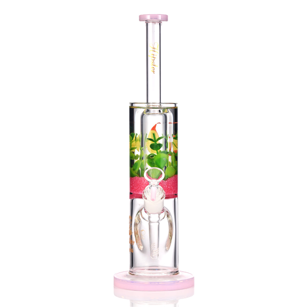 Hipster Tropic Leaf Perc Bong YX041