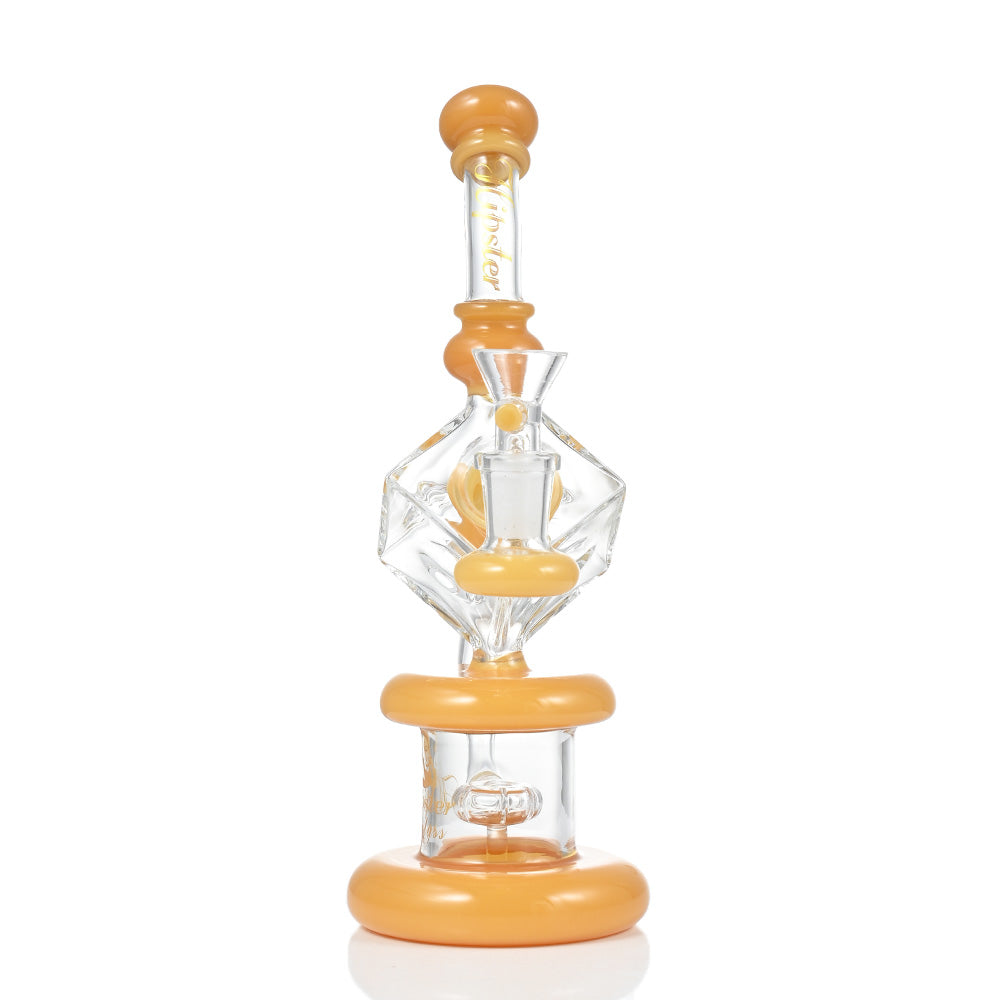 Hipster Colored Base Glass Bong ZL11