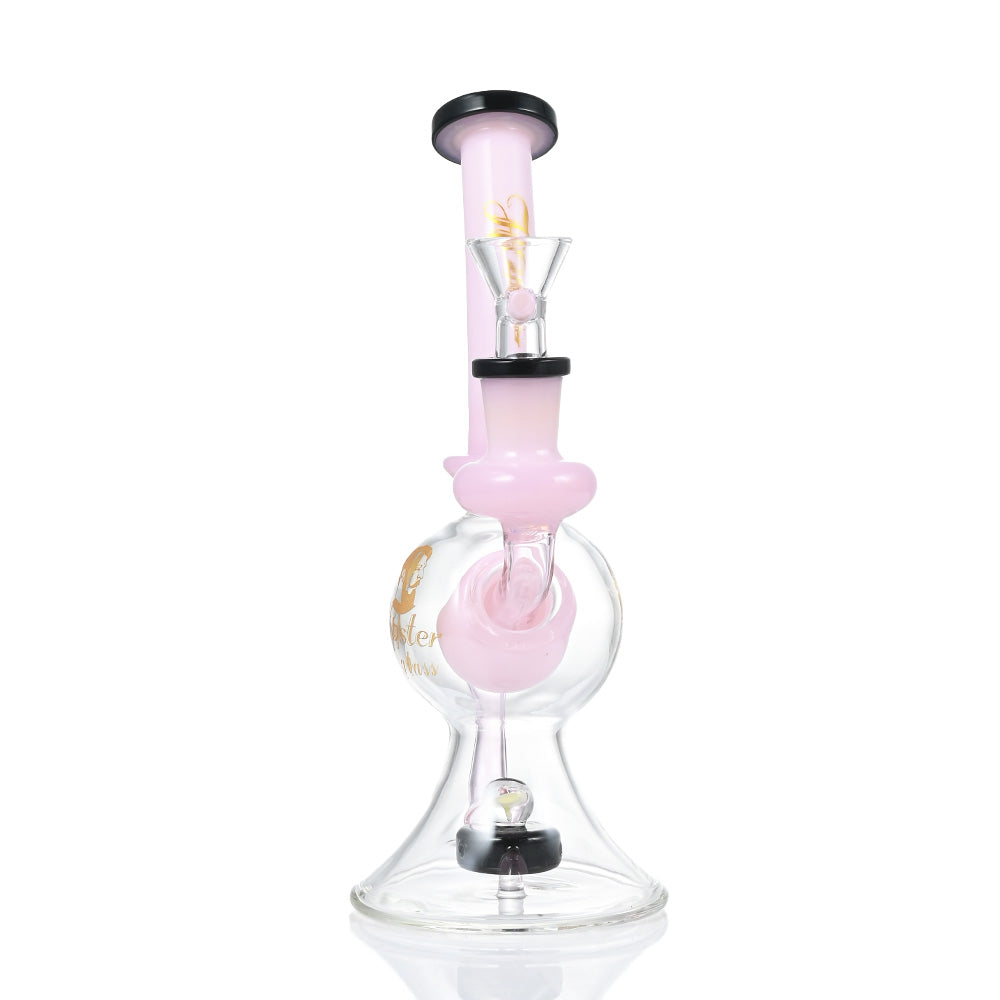 Hipster Orb-Base Recycler Glass Bong ZL16