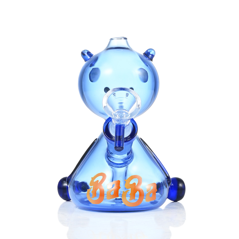Hispter 6" Cartoon Bear Glass Rig ZY017