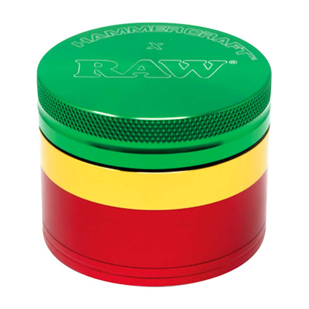 Hammercraft x RAW 4-Piece Grinders 2.2 - Smoke Tech One LLC