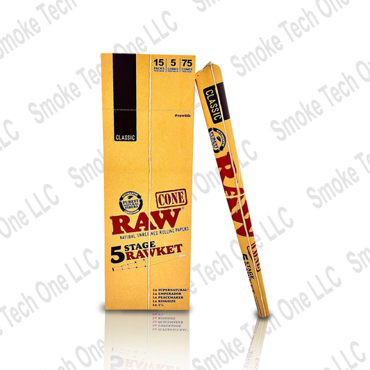 RAW Classic 5 Stage RAWket Pack - Smoke Tech One LLC
