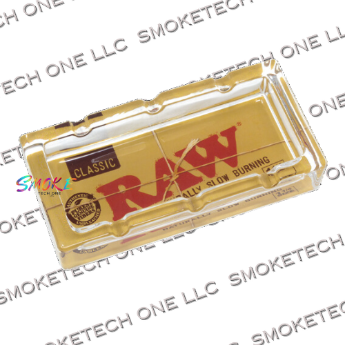 RAW Classic Glass Ashtray - Smoke Tech One LLC