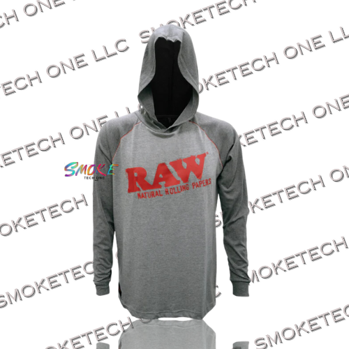RAW Lightweight Hoodie Shirt - Smoke Tech One LLC