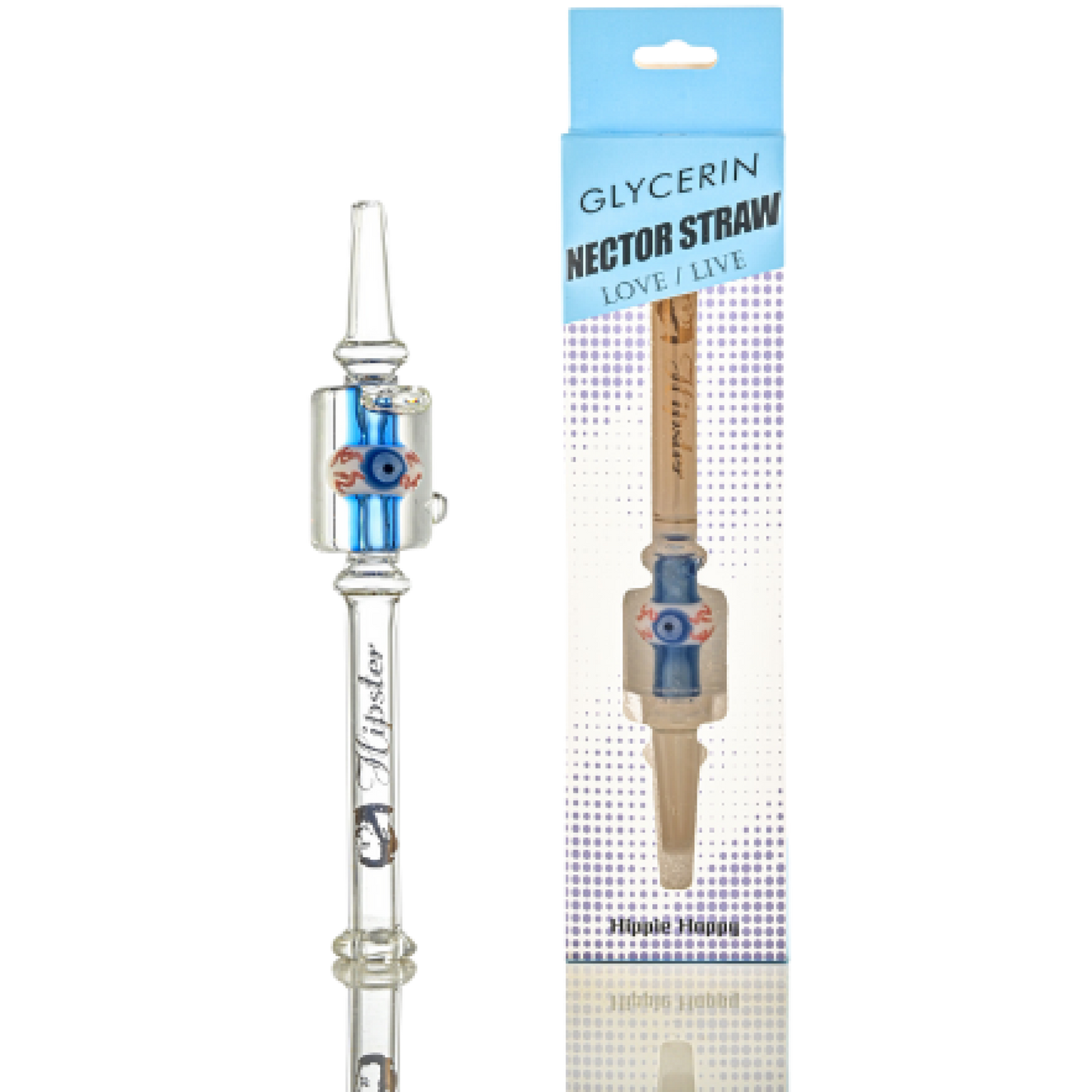 YT-009 Hispter Mystic Eye Gylcerin Nectar Straw