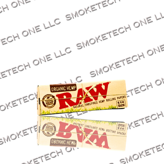 RAW Organic Hemp 1 1/4 Rolling Papers