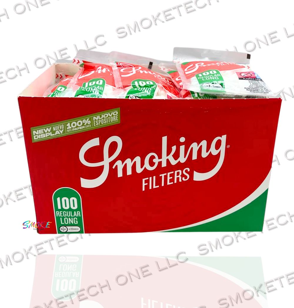 Smoking Filters – 100 Regular Long (8mmx22mm)