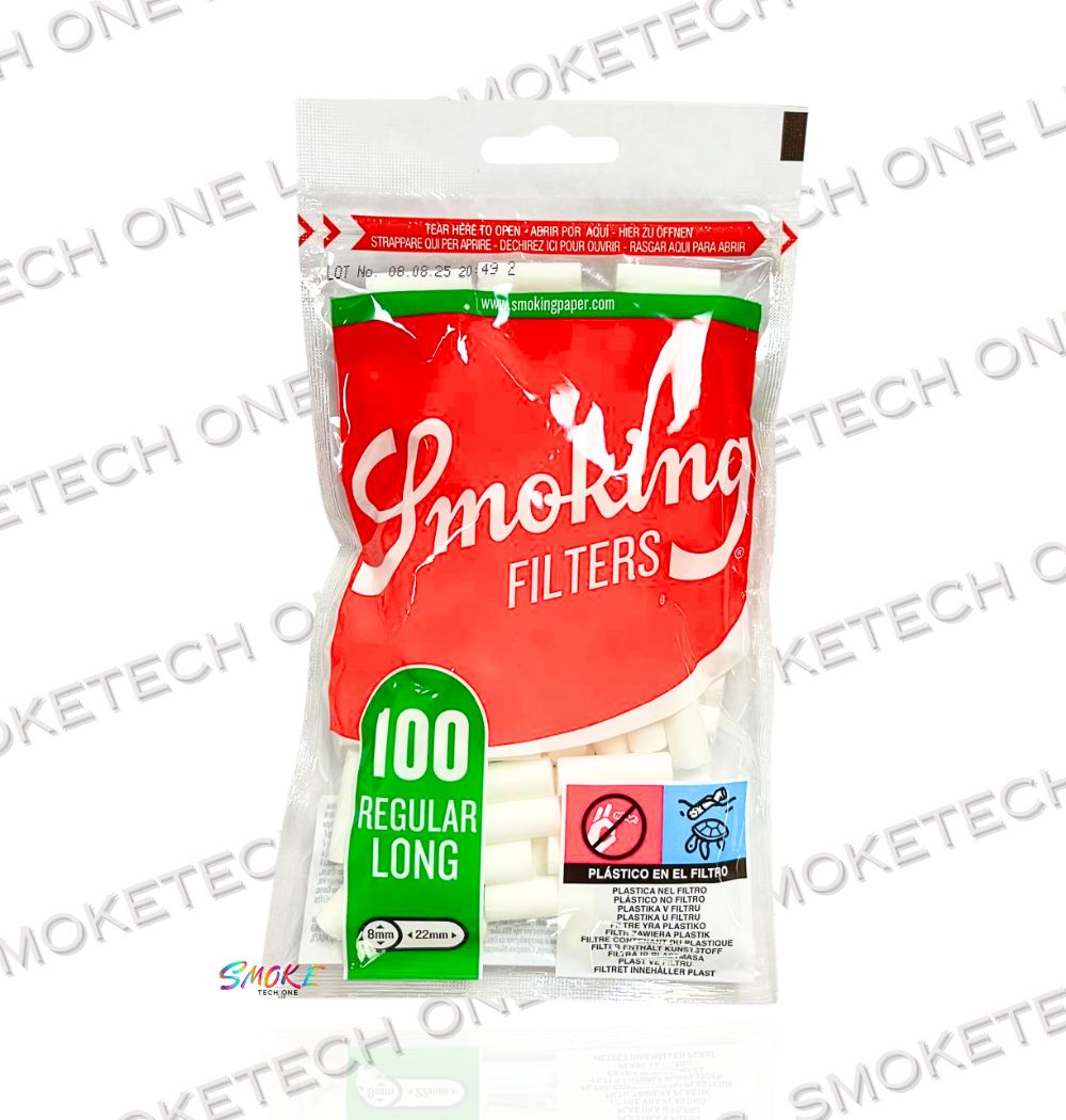 Smoking Filters – 100 Regular Long (8mmx22mm)