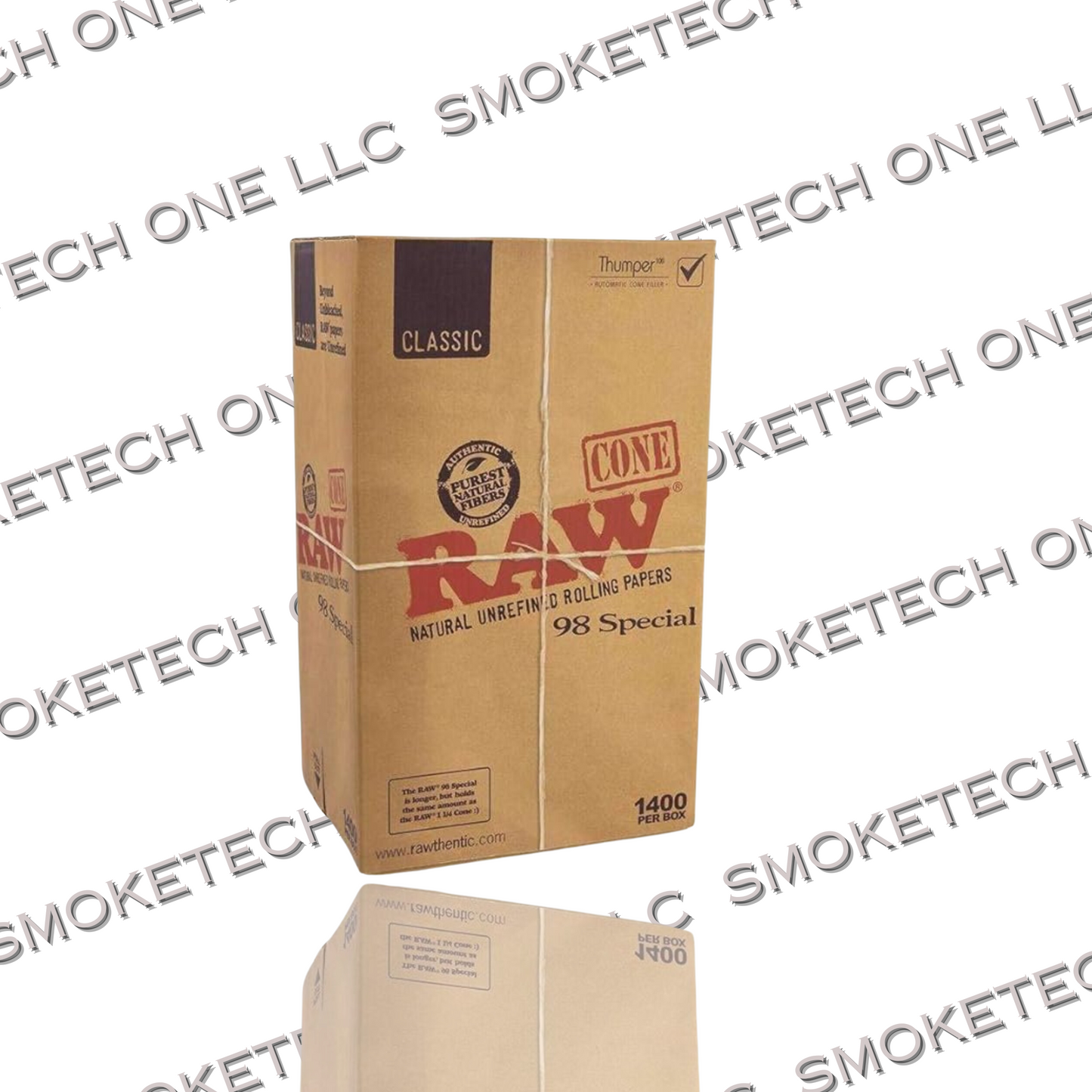 RAW Classic 98 Special Cones | Bulk Box | 1400 Cones