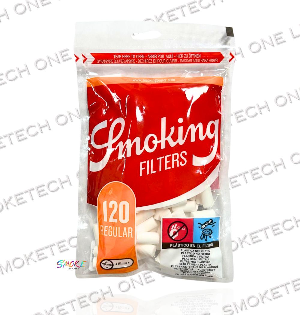 Smoking Filters – 120 Regular (7.5mm-15mm) - Smoke Tech One LLC