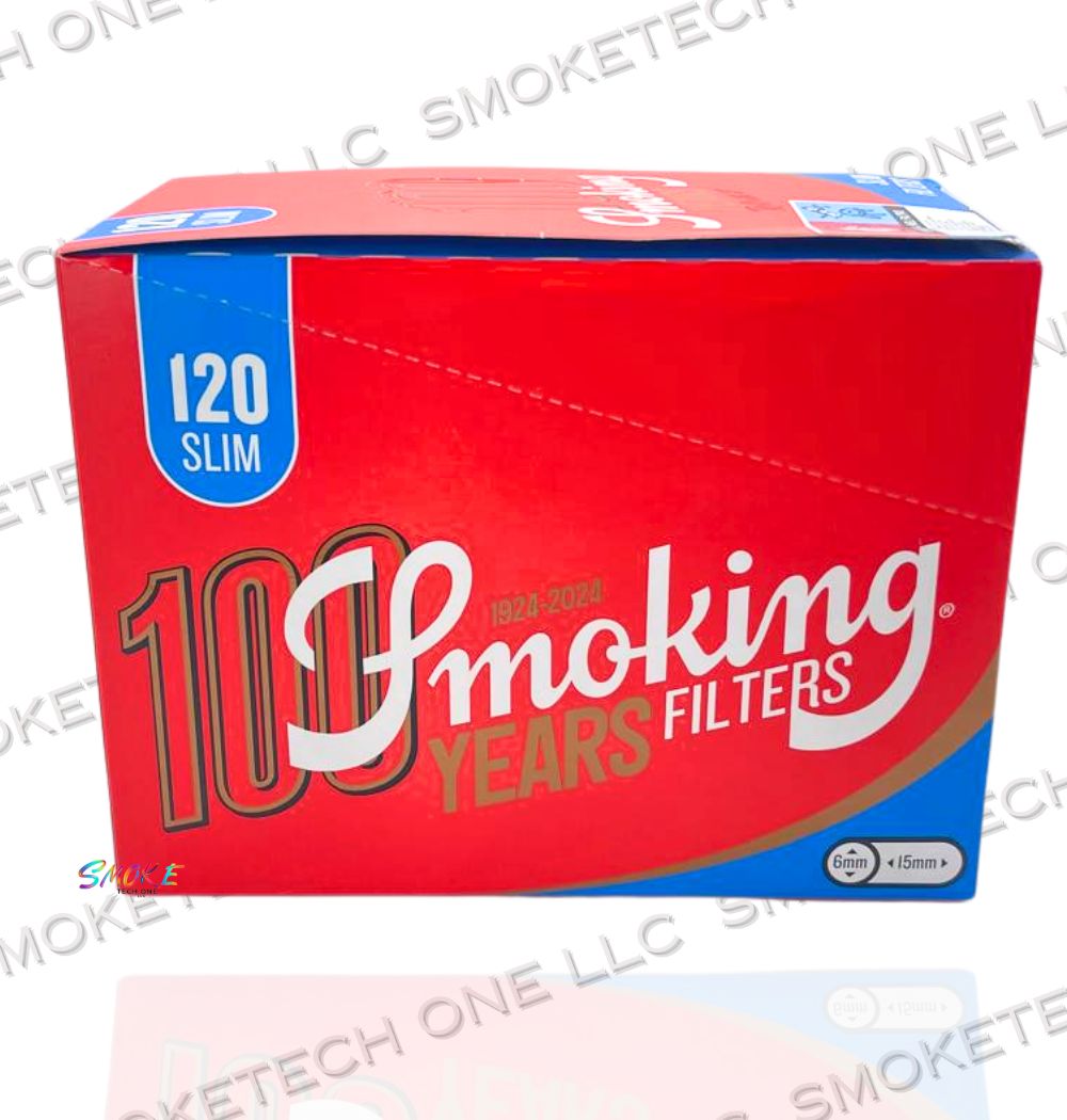 Smoking Filters - 120 Slim (6mm-15mm) - Smoke Tech One LLC