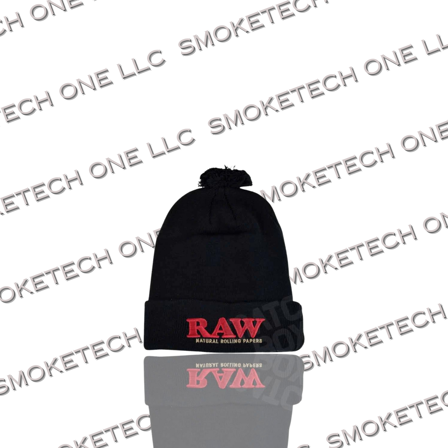 RAW X Rolling Papers Pompom Hat