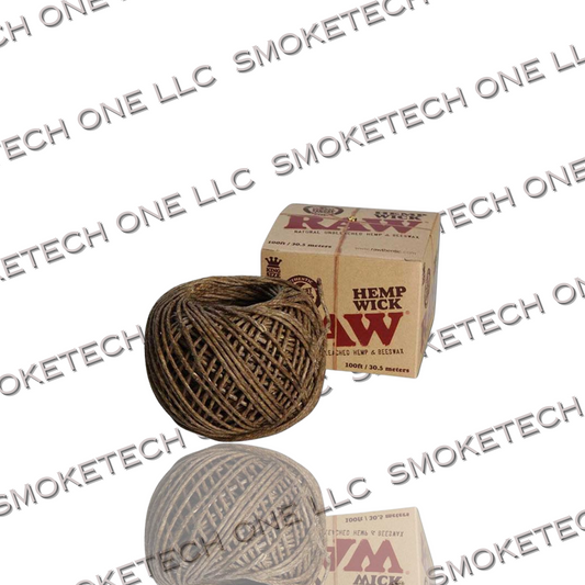 RAW Hemp Wick Ball – 100ft