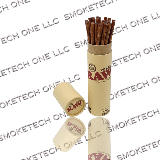 RAW Natural Wood Pokers (LARGE)