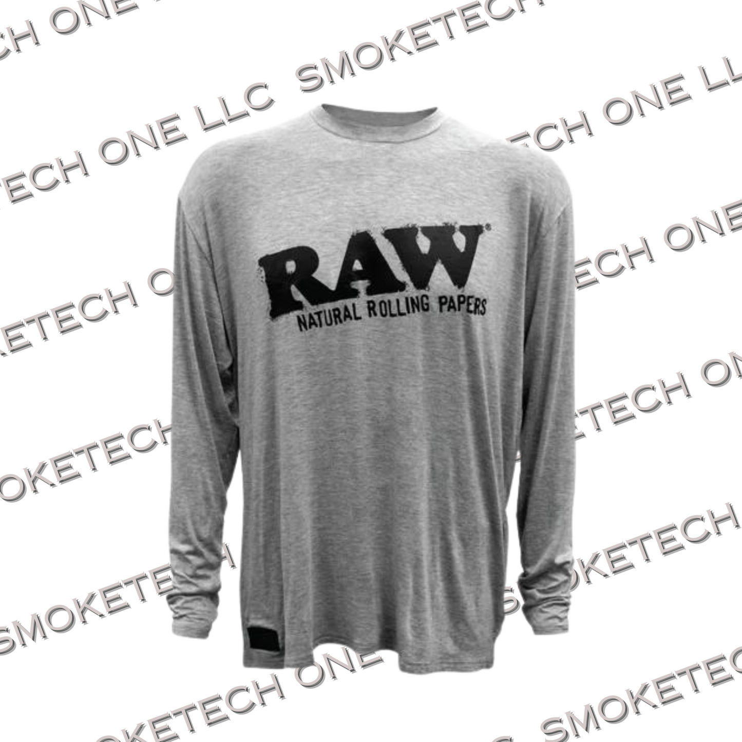 RAW Grey Long Sleeve Crewneck