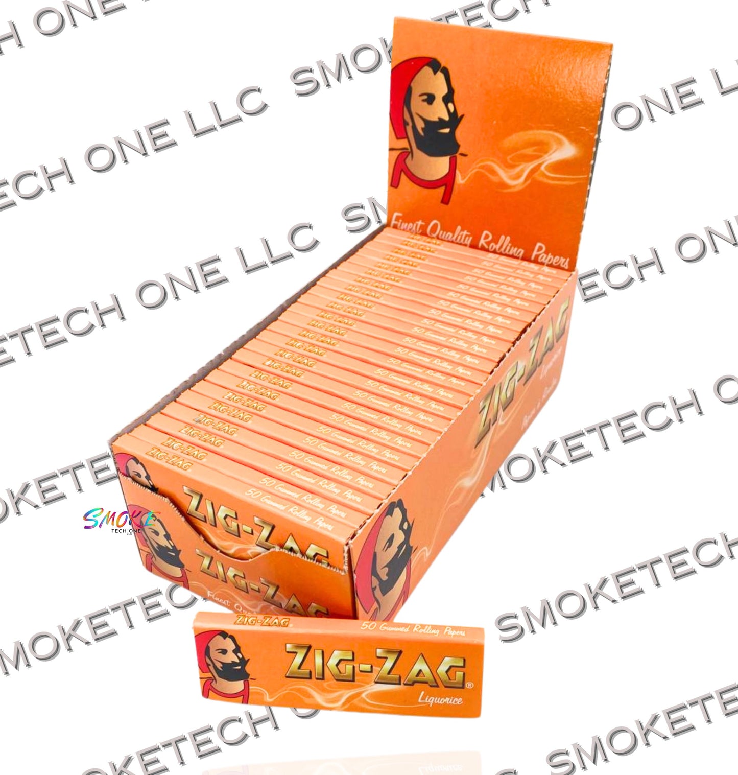 Zig-Zag Rolling Paper 1 1/4 Liquorice Flavor