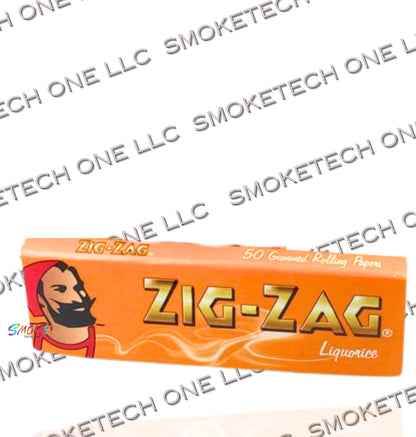 Zig-Zag Rolling Paper 1 1/4 Liquorice Flavor