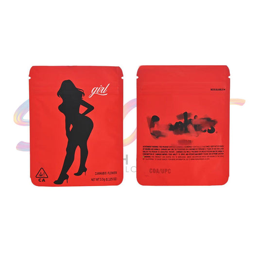 Cookie Girl Cannabis Flower Pouch PK363
