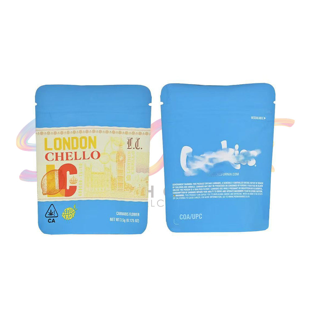 London Chello Cannabis Flower Pouch PK486