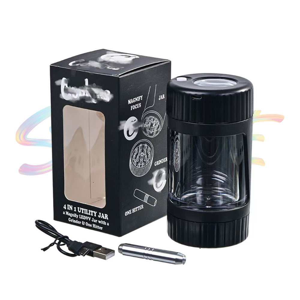 Crusher Grinder and Stash Jar SP007