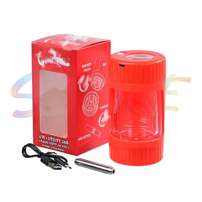 Crusher Grinder and Stash Jar SP007