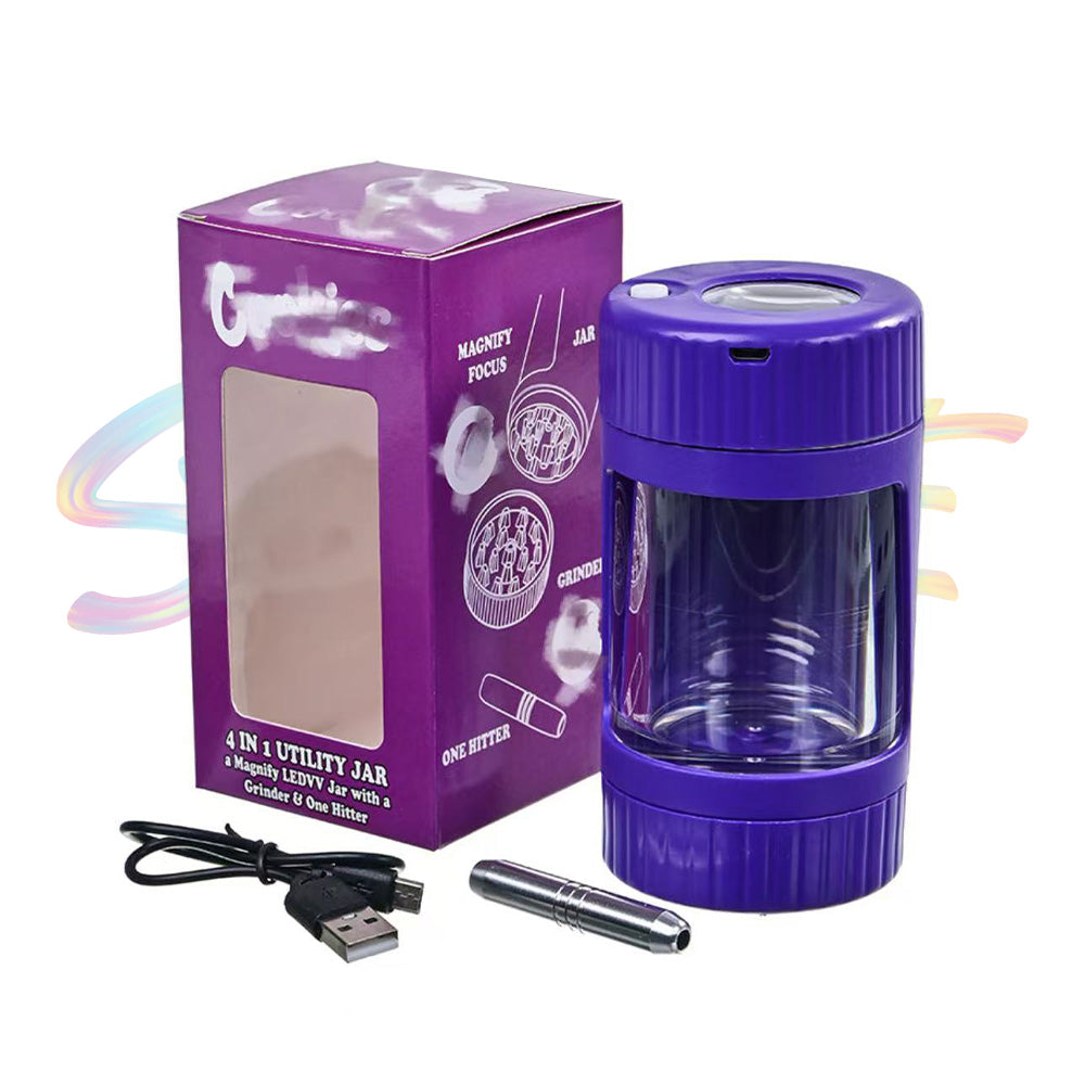 Crusher Grinder and Stash Jar SP007