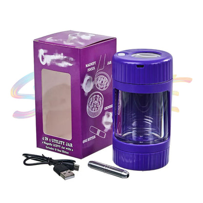 Crusher Grinder and Stash Jar SP007