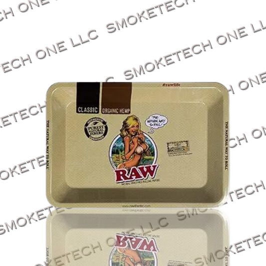 RAW Girl Rolling Tray (Mini) - Smoke Tech One LLC