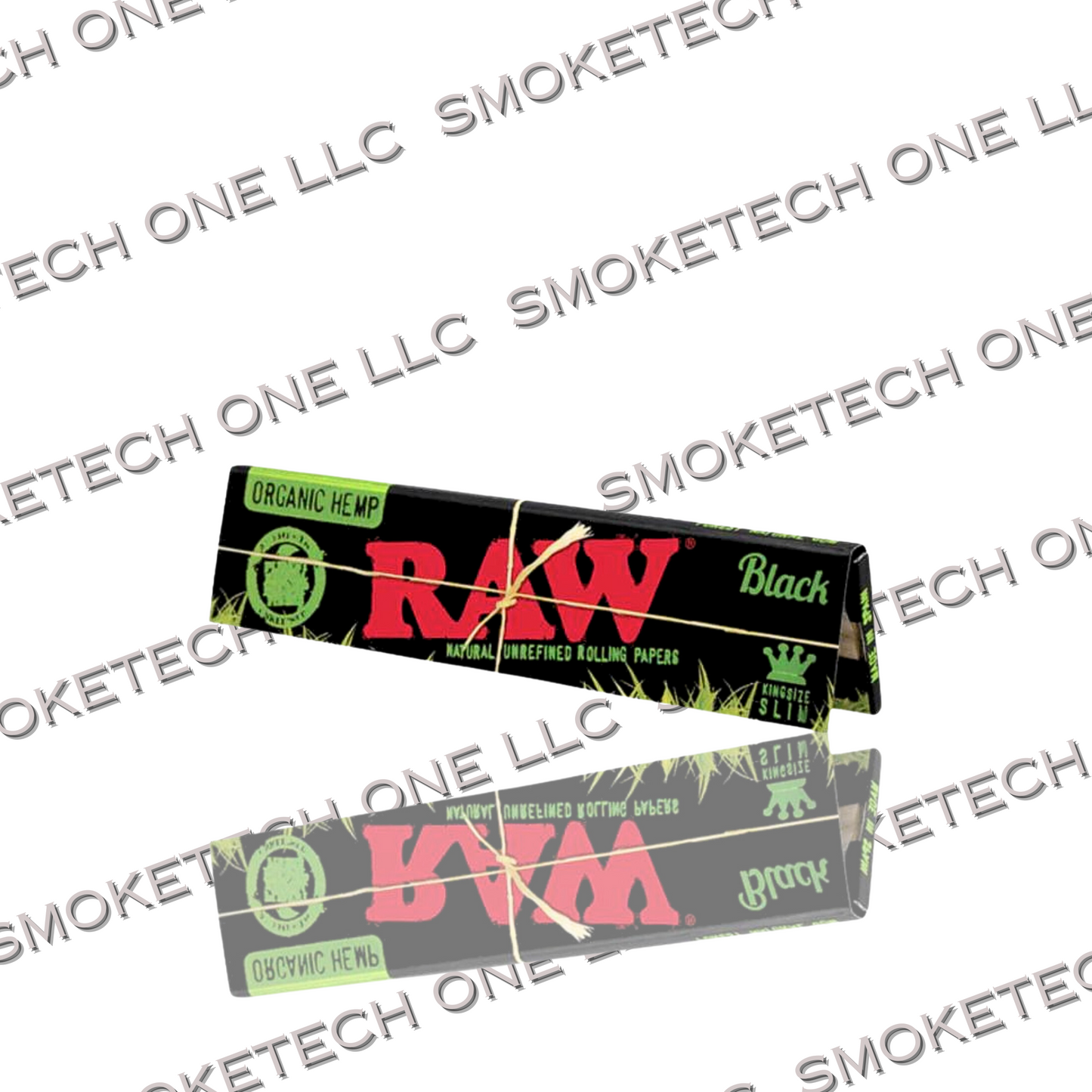 RAW Black King Size Slim Organic Hemp Rolling Papers