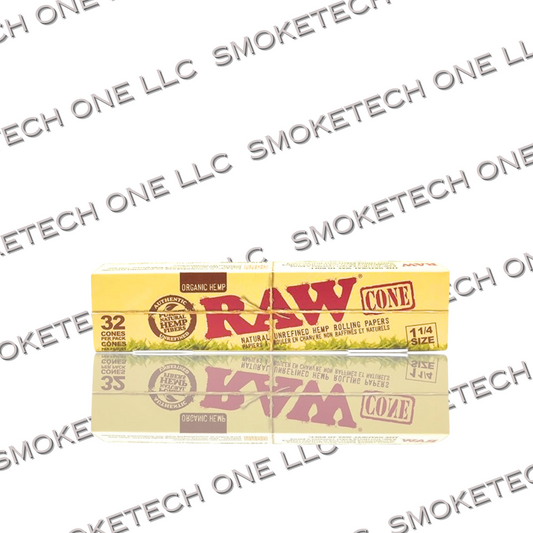 RAW Organic Hemp Cones King Size (32 PK)