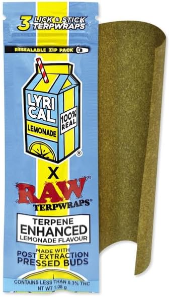 Raw x Lyrical Lemonade terp 3pk pouch