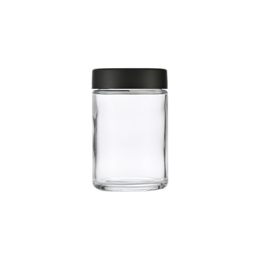 5oz Clear Glass Storage Jar 5OZ 57x86MM - Smoke Tech One LLC