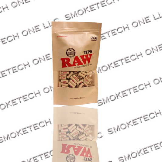 RAW Pre-Rolled Tips 200 Bag