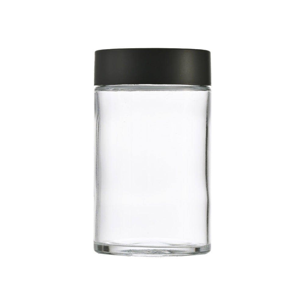6oz Clear Glass Storage Jar 6 0Z 60x99MM - Smoke Tech One LLC