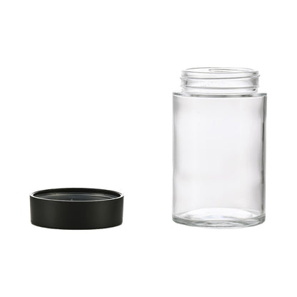 6oz Clear Glass Storage Jar 6 0Z 60x99MM - Smoke Tech One LLC
