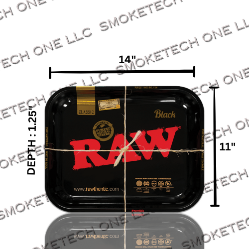 RAW Black Rolling Tray