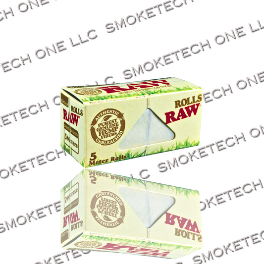 RAW Organic King Size Slim Paper Rolls - 5 Meters