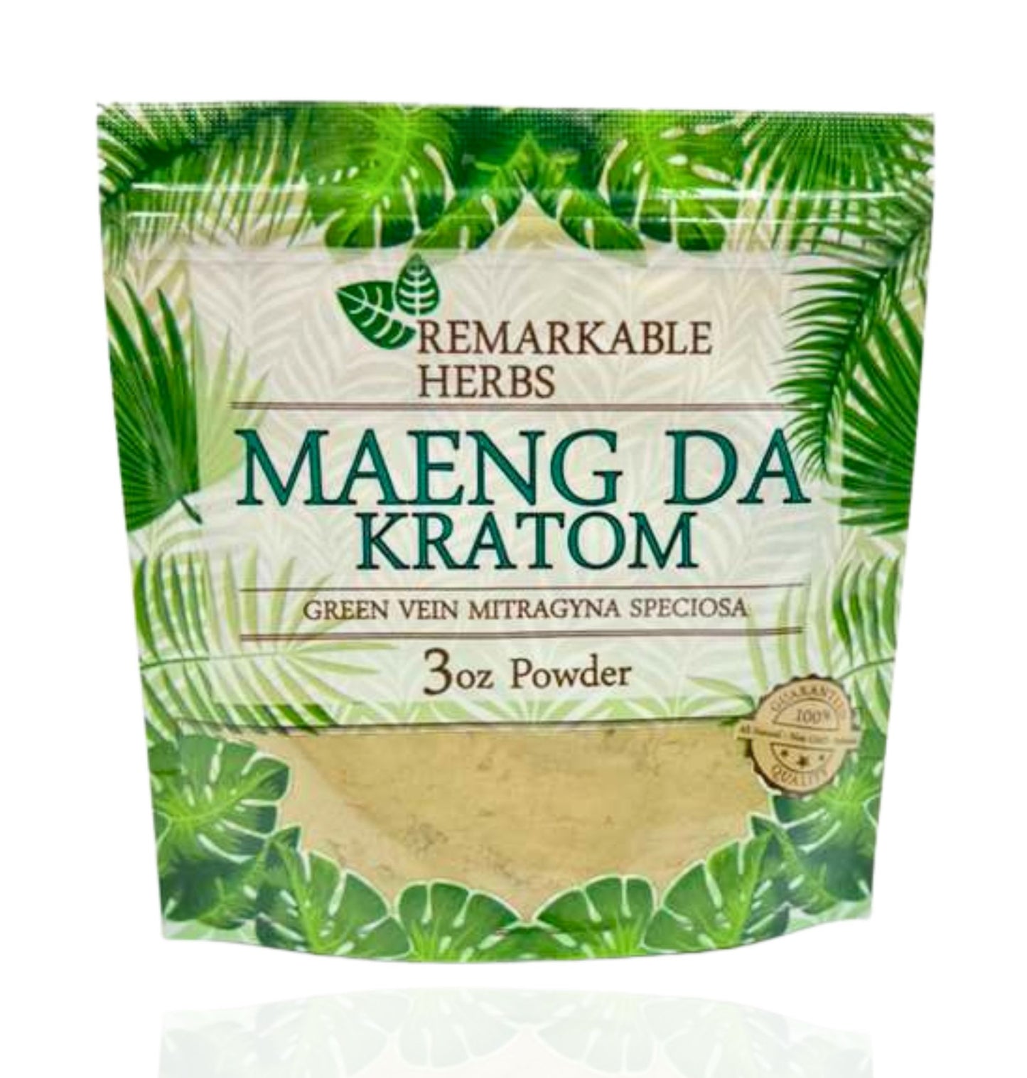 Remarkable Herbs Maeng Da Kratom – Green Vein (3oz Powder) - Smoke Tech One LLC