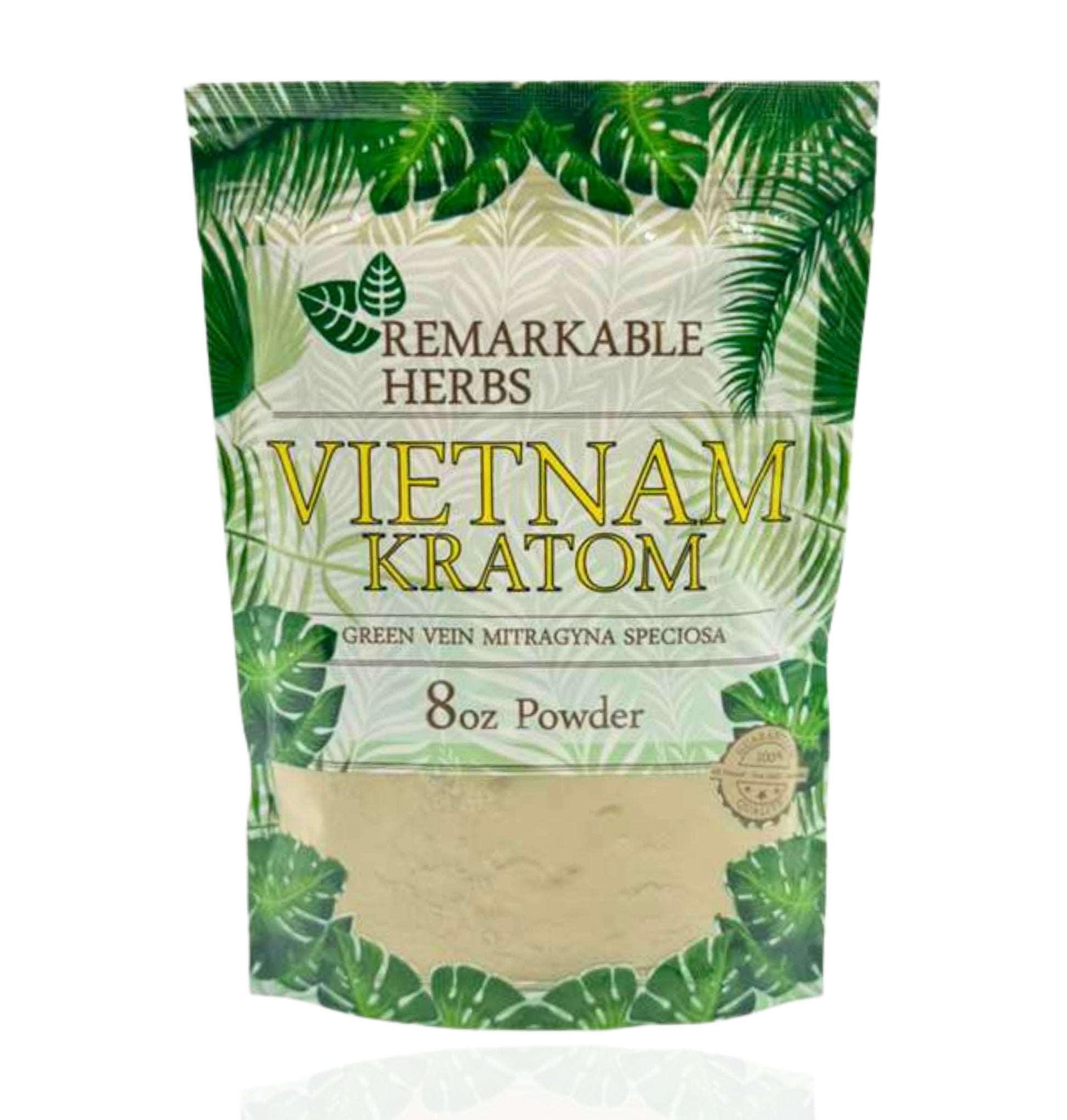 Remarkable Herbs Vietnam Kratom – Green Vein (8oz Powder) - Smoke Tech One LLC