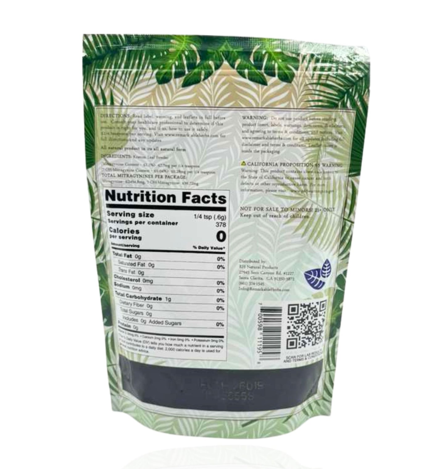 Remarkable Herbs Thai Kratom – Green Vein (8oz Powder) - Smoke Tech One LLC