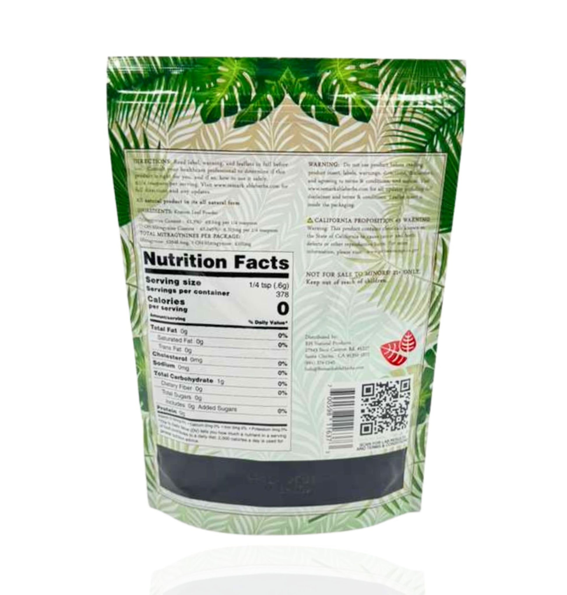 Remarkable Herbs Maeng Da Kratom – Red Vein (8oz Powder) - Smoke Tech One LLC