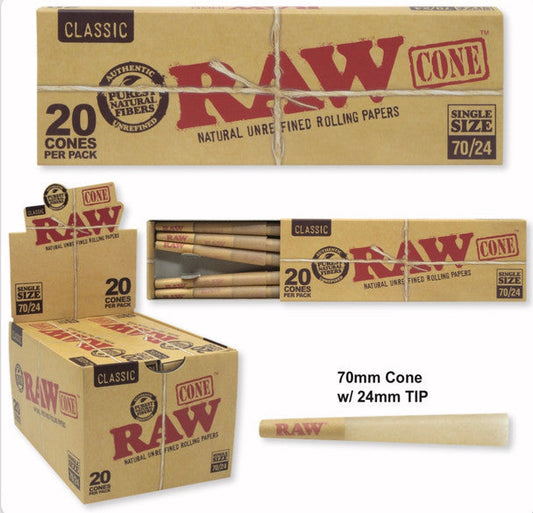 RAW Classic Single Size Cones