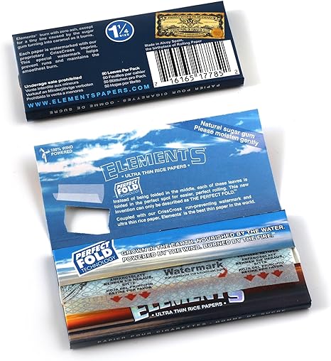 Elements Perfect Fold 1¼ Rolling Papers