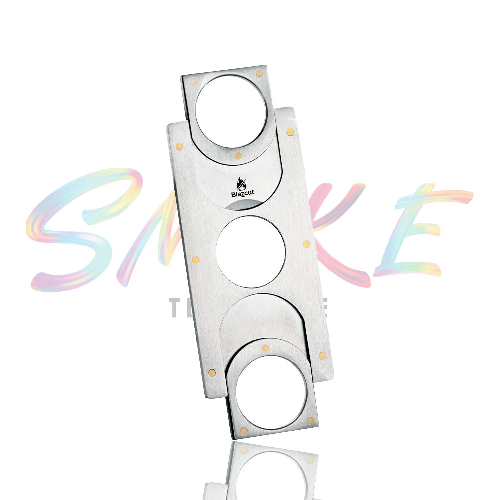 Blazcut Stainless Steel Cigar Cutter AC001 - Smoke Tech One LLC
