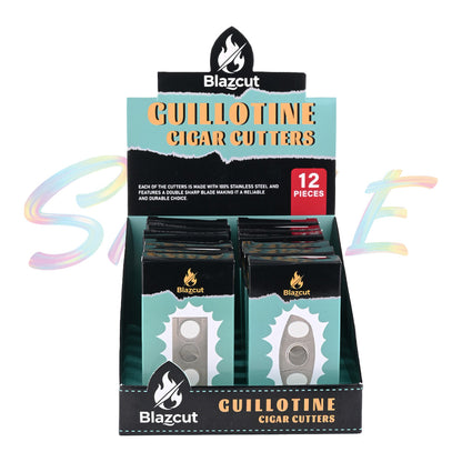 Blazcut Stainless Steel Cigar Cutter AC001 - Smoke Tech One LLC