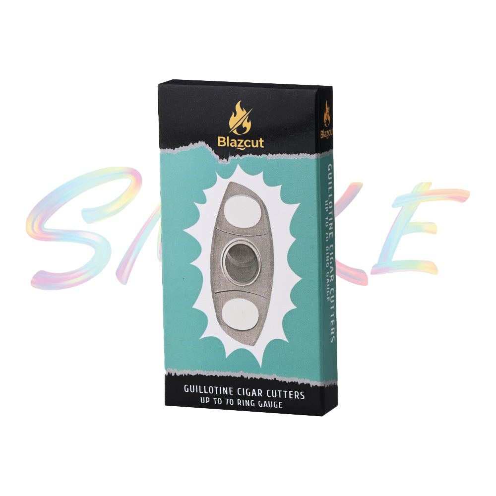 Blazcut Stainless Steel Cigar Cutter AC001 - Smoke Tech One LLC